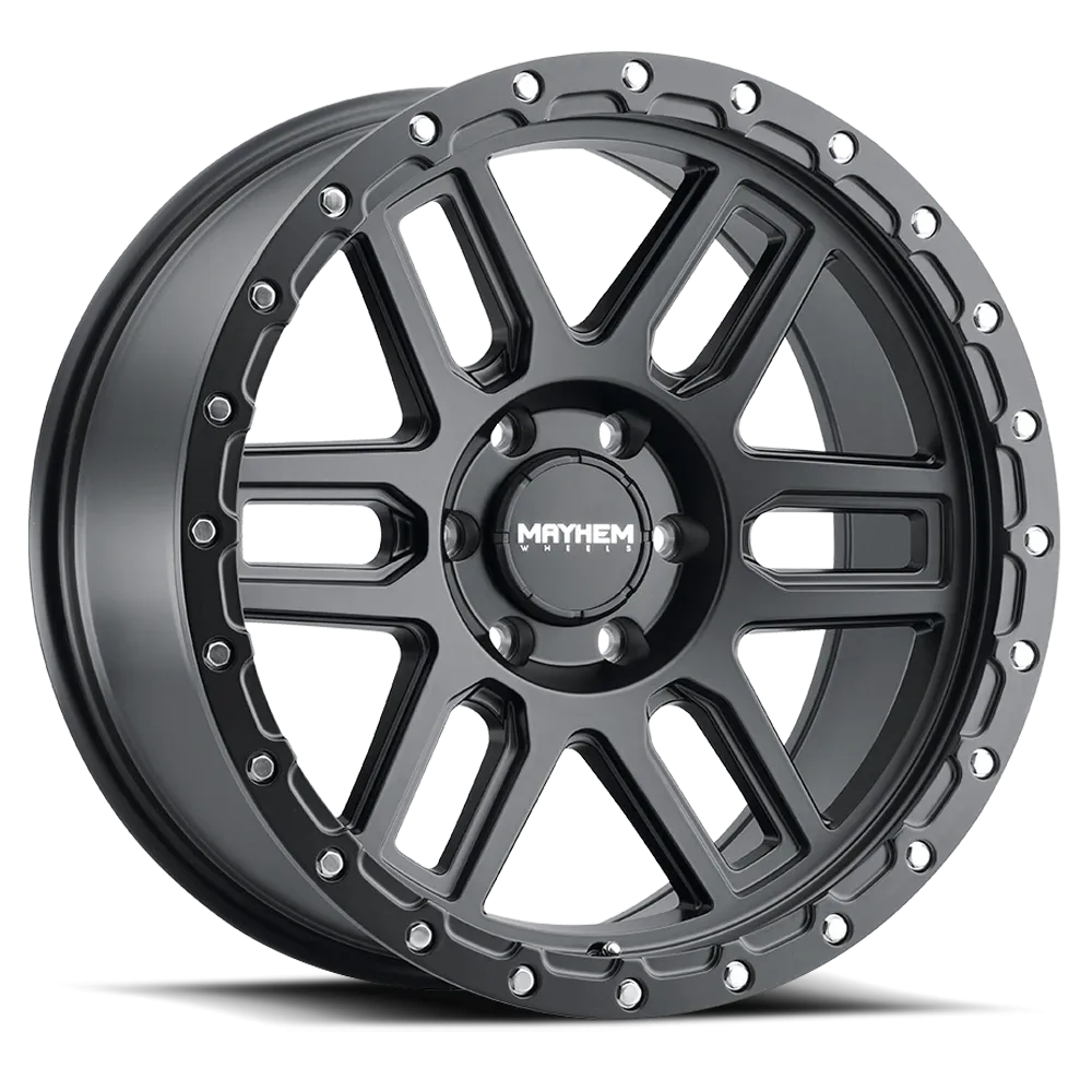 MAYHEM DELTA 8304 MATTE BLACK 17X9 MATTE BLACK